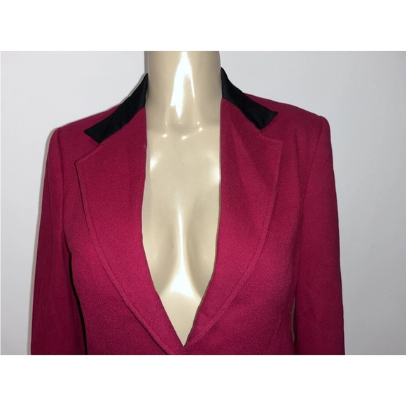 Vintage Saks Fifth Avenue Herbert Grossman wool blazer size 8 - Picture 2 of 5